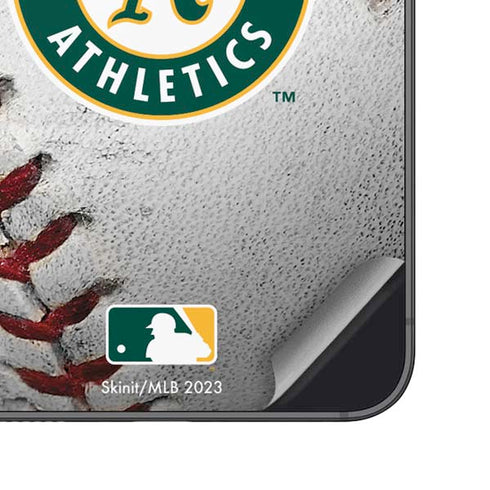 MLB Oakland Athletics Game Ball Galaxy A16 5G Skin