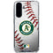 MLB Oakland Athletics Game Ball Galaxy A36 5G Clear Case