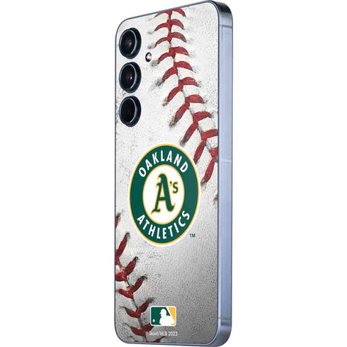 MLB Oakland Athletics Game Ball Galaxy A55 5G Skin