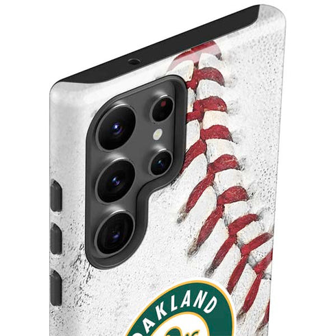 MLB Oakland Athletics Game Ball Galaxy S23 Ultra Pro Case
