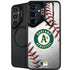 MLB Oakland Athletics Game Ball Galaxy S25 Kickstand Case