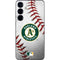 MLB Oakland Athletics Game Ball Galaxy S25 Plus Skin