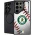 MLB Oakland Athletics Game Ball Galaxy S24 Ultra Kickstand Case
