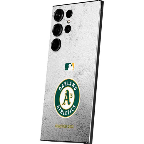 MLB Oakland Athletics Game Ball Galaxy S25 Ultra Skin