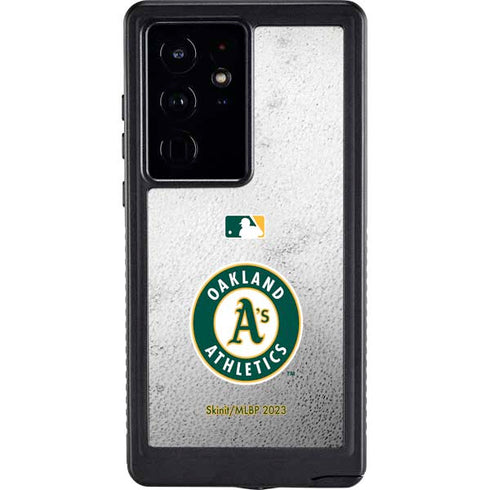 MLB Oakland Athletics Game Ball Galaxy S24 Ultra Waterproof Case
