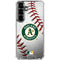 MLB Oakland Athletics Game Ball Galaxy S26 Clear Case