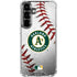 MLB Oakland Athletics Game Ball Galaxy S26 Plus Clear Case