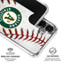 MLB Oakland Athletics Game Ball Galaxy S26 Plus Clear Case