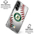 MLB Oakland Athletics Game Ball Galaxy S26 Plus Clear Case