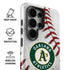 MLB Oakland Athletics Game Ball Galaxy S26 Ultra Impact Case