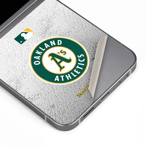MLB Oakland Athletics Game Ball Galaxy Z Flip6 Skin