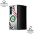 MLB Oakland Athletics Game Ball Galaxy Z Fold6 Clear Case