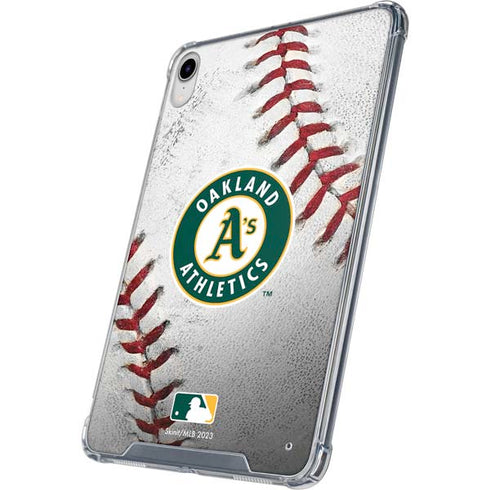 MLB Oakland Athletics Game Ball iPad 11th Gen (2025) Clear Case