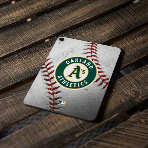 MLB Oakland Athletics Game Ball Apple iPad Pro Skin