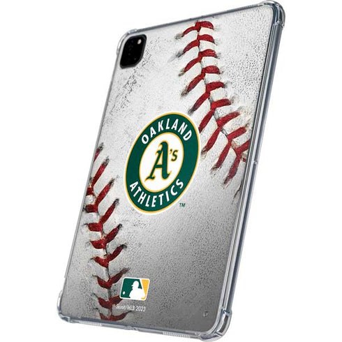 MLB Oakland Athletics Game Ball iPad Pro 11in (2024) Clear Case