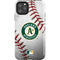 MLB Oakland Athletics Game Ball iPhone Cases