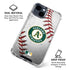 MLB Oakland Athletics Game Ball iPhone 15 Clear Case