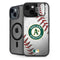 MLB Oakland Athletics Game Ball iPhone 15 Kickstand Case