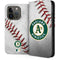 MLB Oakland Athletics Game Ball iPhone 15 Pro Folio Case