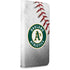 MLB Oakland Athletics Game Ball iPhone 15 Pro Max Folio Case