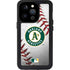 MLB Oakland Athletics Game Ball iPhone 15 Pro Waterproof Case