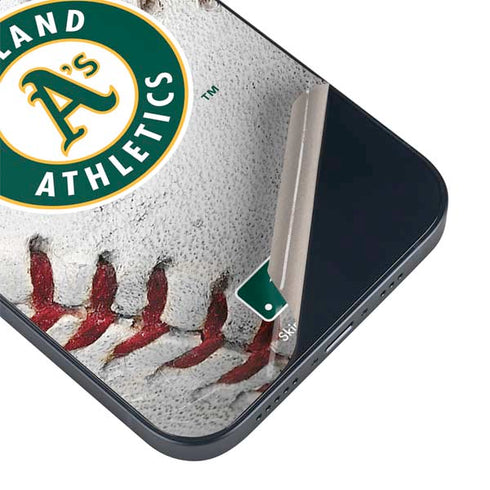 MLB Oakland Athletics Game Ball iPhone 15 Skin