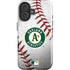 MLB Oakland Athletics Game Ball iPhone 16 Impact Case