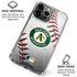 MLB Oakland Athletics Game Ball iPhone 16 Pro Max Clear Case