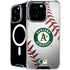 MLB Oakland Athletics Game Ball iPhone 16 Pro Max MagSafe Case