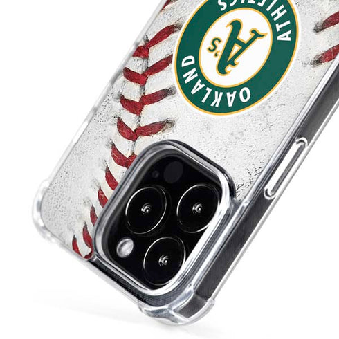 MLB Oakland Athletics Game Ball iPhone 16 Pro Max MagSafe Case