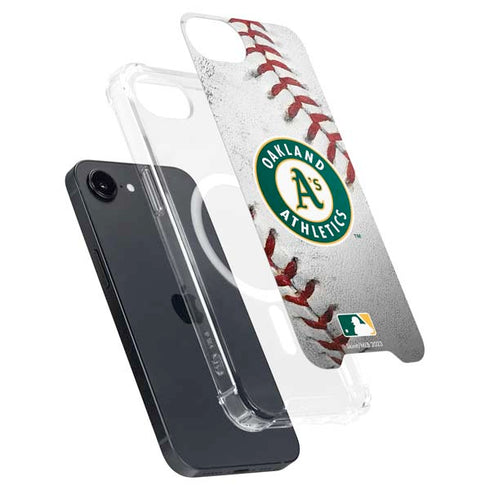 MLB Oakland Athletics Game Ball iPhone 16e MagSafe Case