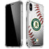 MLB Oakland Athletics Game Ball iPhone X/XS Clear Case