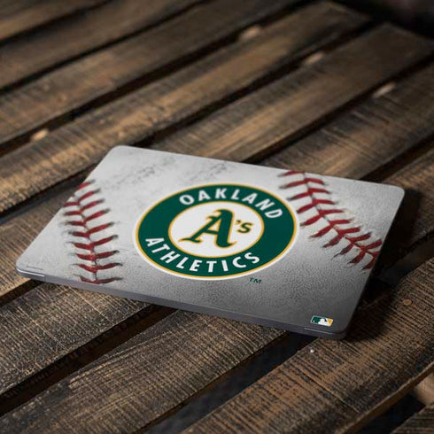 MLB Oakland Athletics Game Ball Apple MacBook Air Skin