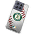MLB Oakland Athletics Game Ball Moto G 5G (2025) Clear Case
