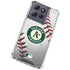 MLB Oakland Athletics Game Ball Moto G Power 5G (2025) Clear Case