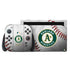 MLB Oakland Athletics Game Ball Nintendo Switch 2 (2025) with Joy-Con Skin