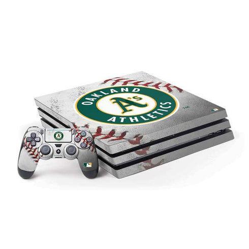 MLB Oakland Athletics Game Ball PlayStation PS4 Skins
