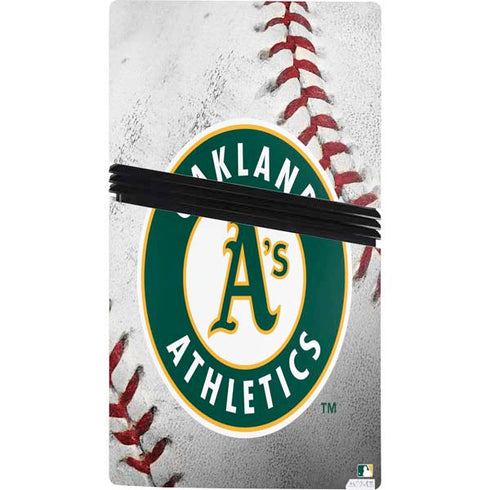 MLB Oakland Athletics Game Ball PS5 Pro Console Skin