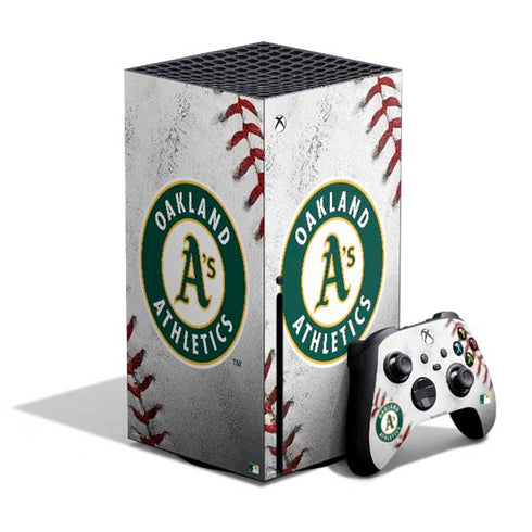 MLB Oakland Athletics Game Ball Xbox Series X Skins