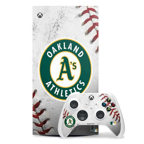 MLB Oakland Athletics Game Ball Xbox Series X Skins