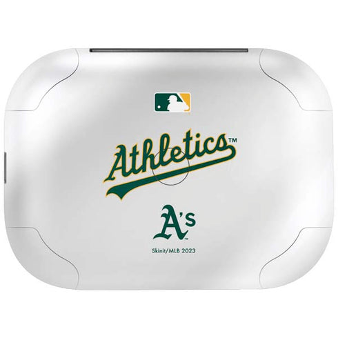 MLB Oakland Athletics Home Jersey Amazon Echo Buds Skin
