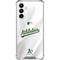 MLB Oakland Athletics Home Jersey Galaxy A16 5G Clear Case