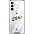 MLB Oakland Athletics Home Jersey Galaxy A16 5G Clear Case
