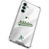 MLB Oakland Athletics Home Jersey Galaxy A16 5G Clear Case