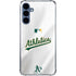 MLB Oakland Athletics Home Jersey Galaxy A55 5G Clear Case