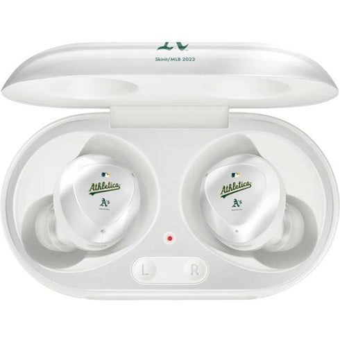 MLB Oakland Athletics Home Jersey Galaxy Buds Plus Skin