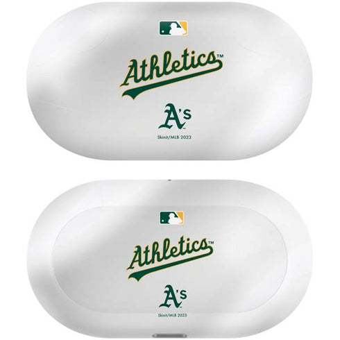 MLB Oakland Athletics Home Jersey Galaxy Buds Plus Skin