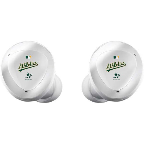MLB Oakland Athletics Home Jersey Galaxy Buds Plus Skin