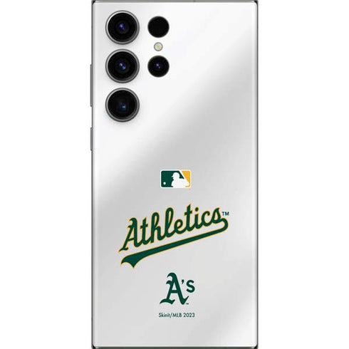 MLB Oakland Athletics Home Jersey Galaxy Skins