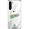 MLB Oakland Athletics Home Jersey Galaxy S24 FE Clear Case